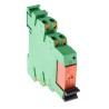 Phoenix Contact Electromechanical Interface Relay DIN Rail Mount 24V DC Coil DPDT 18mA Coil Current 2909514