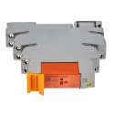 Phoenix Contact EX Series Relay Module, DIN Rail Mount, 24V DC Coil, DPDT, 18mA Coil Current, Silver Alloy Contact 2909509