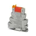 Phoenix Contact EX Series Relay Module, DIN Rail Mount, 24V DC Coil, DPDT, 18mA Coil Current, Silver Alloy Contact 2909509