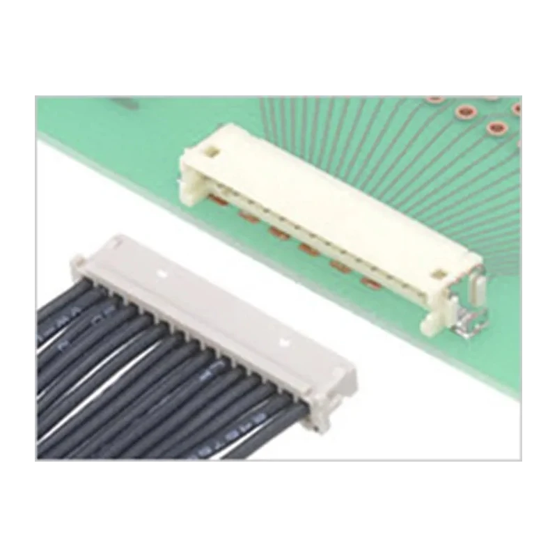 Hirose DF13 Series Straight Surface PCB Header, 4 Contacts, 1.25 mm Pitch, 1 Row, Shrouded DF13