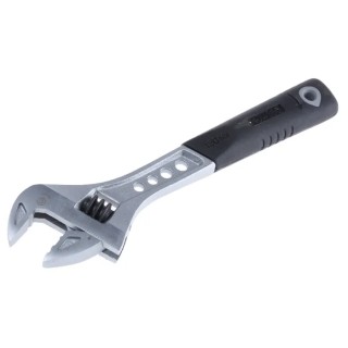 CK Adjustable Wrench 22 mm Jaw Capacity 150mm Overall Length Plastic Handle T4365 150
