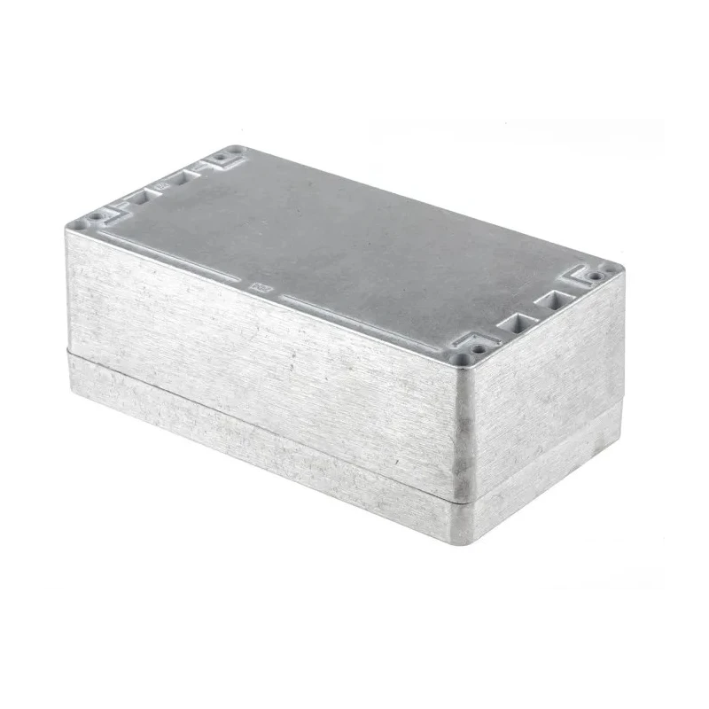 Hammond 1590 Series Natural Lid Die Cast Aluminium Enclosure IP66 IK08 80mm x 221mm x 120.5mm 1590Z150