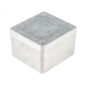 Hammond 1590 Series Natural Lid Die Cast Aluminium Enclosure, IP66, IK08, 79.6 mm x 74.6 mm x 52 mm 1590Z100