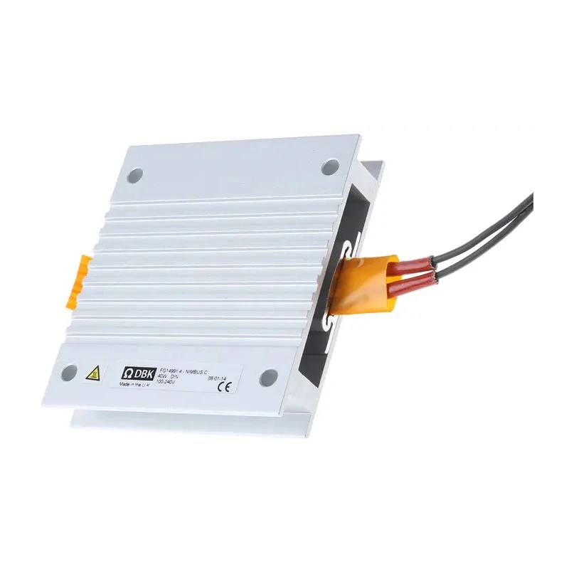 DBK Enclosures Enclosure Heater 100V AC 240V AC 40W Output 40W Input DIN Rail Mount FG14991.4