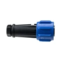 Bulgin Industrial Circular Connector 4 Contacts Cable Plug Male Threaded IP68 Rated 600V 32A PX0911/04/P