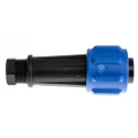 Bulgin Industrial Circular Connector 4 Contacts Cable Plug Male Threaded IP68 Rated 600V 32A PX0911/04/P