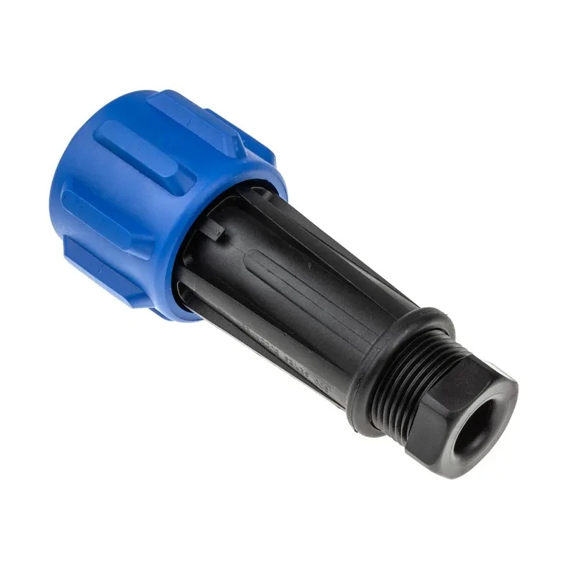 Bulgin Industrial Circular Connector 4 Contacts Cable Plug Male Threaded IP68 Rated 600V 32A PX0911/04/P