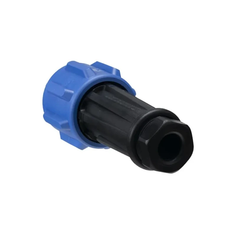 Bulgin Industrial Circular Connector 4 Contacts Cable Plug Male Threaded IP68 Rated 600V 32A PX0911/04/P