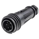 Bulgin Circular Connector 5 Contacts Cable Plug Male IP68 Polyamide Housing Threaded Mating PX0921