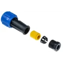 Bulgin Industrial Circular Connector 4 Contacts Cable Plug Male Threaded IP68 Rated 600V 32A PX0911/04/P