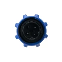 Bulgin Industrial Circular Connector 4 Contacts Cable Plug Male Threaded IP68 Rated 600V 32A PX0911/04/P
