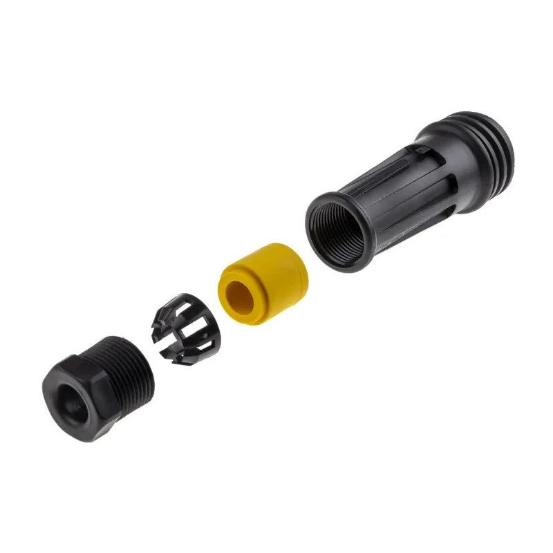 Bulgin Circular Connector 5 Contacts Cable Plug Male IP68 Polyamide Housing Threaded Mating PX0921