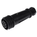 Bulgin Industrial Circular Connector, 5 Contacts, Cable Mount, Socket Female, IP68, 32A, 600V, Polyamide Housing PX0921