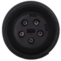 Bulgin Industrial Circular Connector, 5 Contacts, Cable Mount, Socket Female, IP68, 32A, 600V, Polyamide Housing PX0921