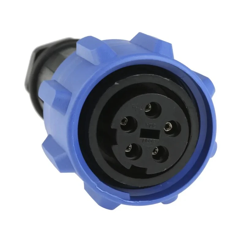 Bulgin Circular Connector, 5 Contacts, Cable Mount, Standard Size, Socket Female, IP68 Rated, 600V, 32A, Polyamide PX0911