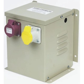 Carroll & Meynell Single Phase Wall Mount Site Transformer, 230 V ac Primary, ±55 V ac and 24 V ac CM2250WM2/110/24