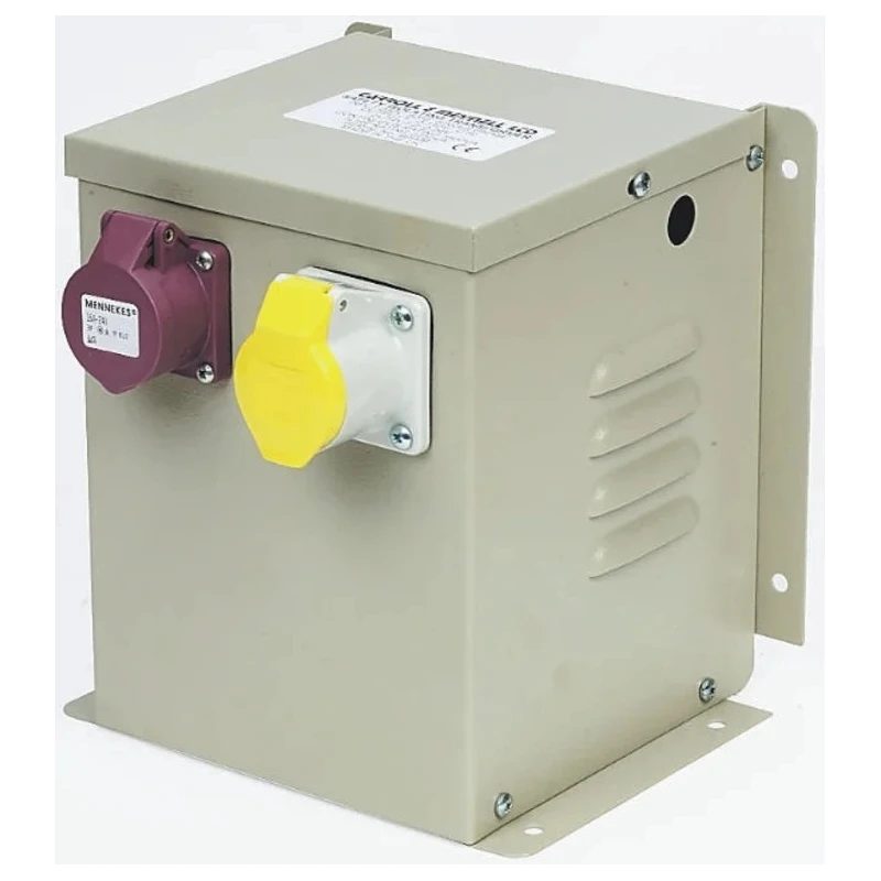 Carroll & Meynell Single Phase Wall Mount Site Transformer, 230 V ac Primary, ±55 V ac and 24 V ac CM2250WM2/110/24