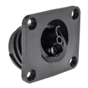 Bulgin Industrial Circular Connector 2 Contacts Flange Mount Socket Female IP68 600V 30A PX0941