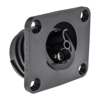 Bulgin Industrial Circular Connector 2 Contacts Flange Mount Socket Female IP68 600V 30A PX0941