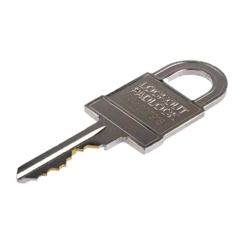 RS PRO Red 1-Lock Safety Lockout Padlock ABS Nylon Shackle 5mm 44mm 175-1184