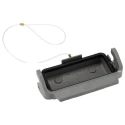HARTING Protective Cover Metal Dust Grey 250V Han B Series For Use With Hoods 09300165432