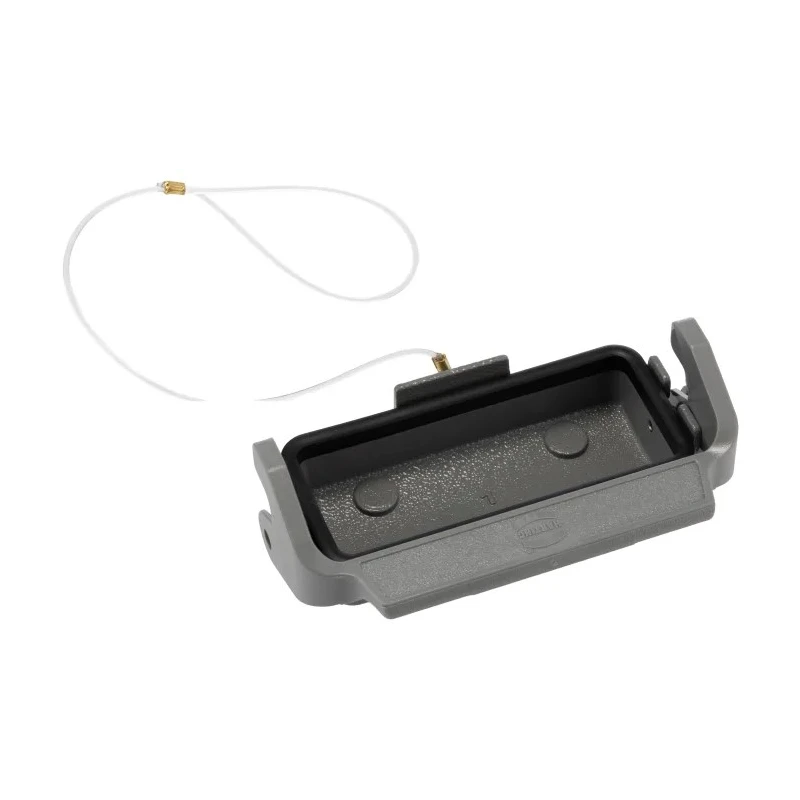 HARTING Protective Cover Metal Dust Grey 250V Han B Series For Use With Hoods 09300165432