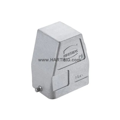 HARTING Han EMC/B Range Heavy Duty Power Connector Hood Cable Mount Die Cast Aluminium IP65 19628060547