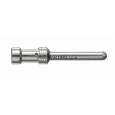 HARTING Han E Heavy Duty Power Connector Male Crimp Contact Silver Plating Copper Alloy 16A Wire Size 1.5 mm² 09330006110