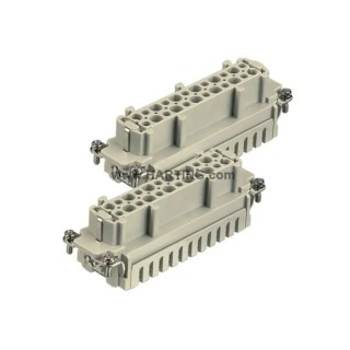 Harting Heavy Duty Power Connector Insert 16A Han ES Series Female 48 Contacts 09330242726