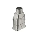 HARTING Han-Compact Range Heavy Duty Power Connector Hood 1 Lever, Die Cast Zinc Body, IP65, M25 Thread Size 19120080412