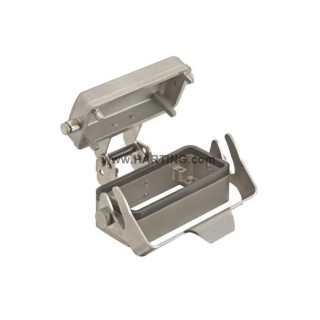 HARTING Han-INOX Range Heavy Duty Power Connector Housing Stainless Steel Bulkhead Mount IP65 19443100303