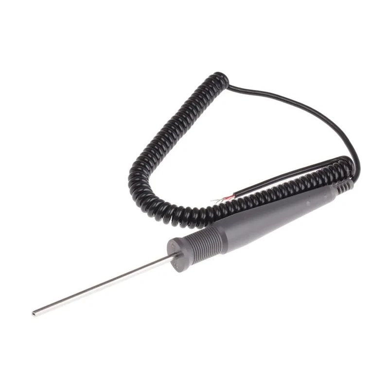 RS PRO PT100 Insertion Needle Temperature Probe, 100 mm Length, 4 mm Diameter, 250°C Max PT100