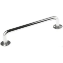 ROCA Stainless Steel Tubular Flanged Double Hole Arch Shape Handle 48 mm Height, 12 mm Width, 188 mm Length 348-7523