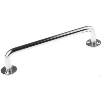 ROCA Stainless Steel Tubular Flanged Double Hole Arch Shape Handle 48 mm Height, 12 mm Width, 188 mm Length 348-7523