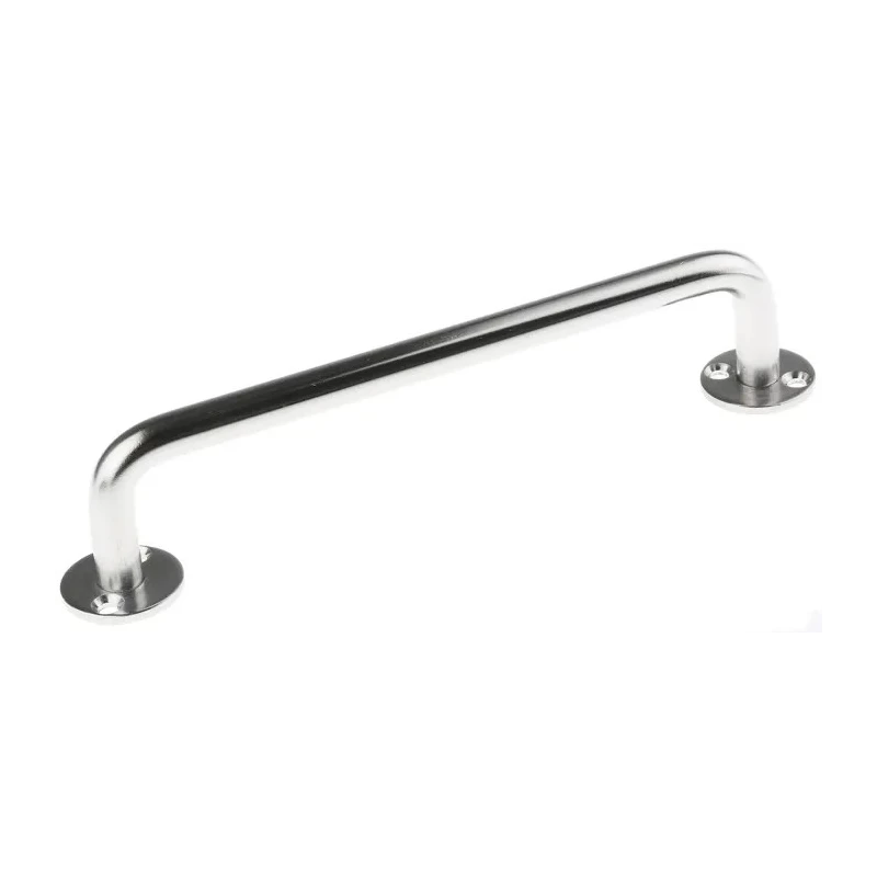 ROCA Stainless Steel Tubular Flanged Double Hole Arch Shape Handle 48 mm Height, 12 mm Width, 188 mm Length 348-7523