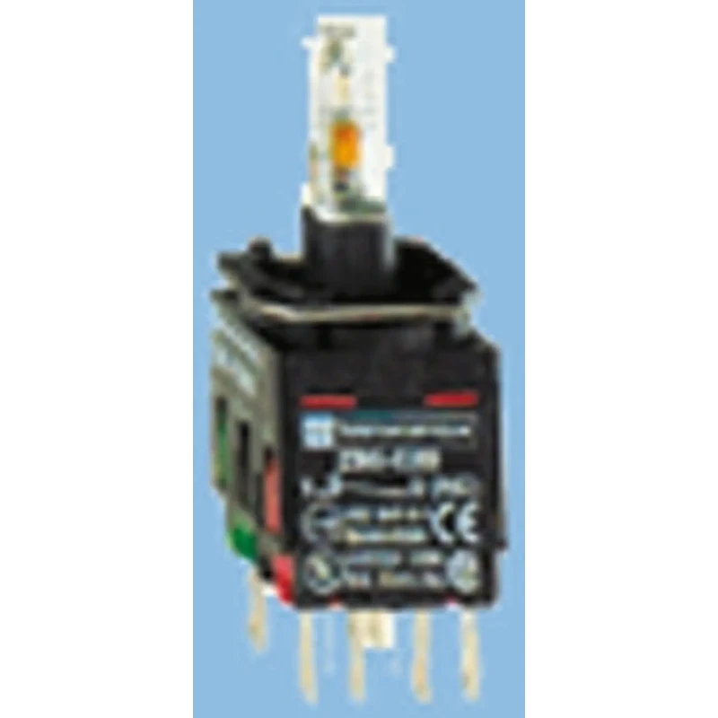 Schneider Electric Harmony Series Contact and Light Block 24V Blue LED Illumination 1 NO/1 NC ZB6ZB65B