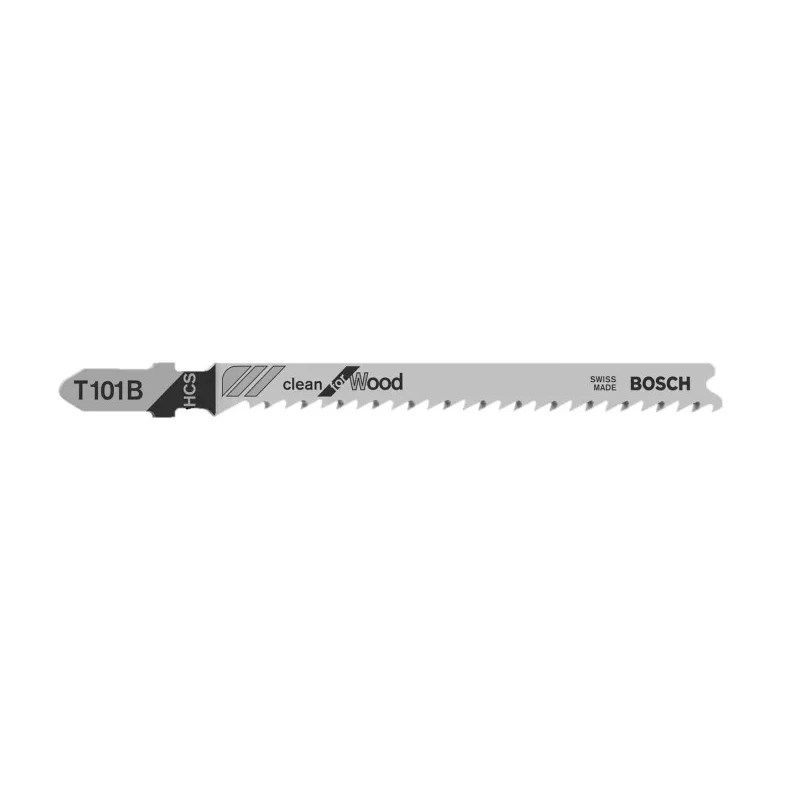 Bosch Jigsaw Blade High Carbon Stainless Steel 75mm Cutting Length 9 Teeth Per Inch 2608630557