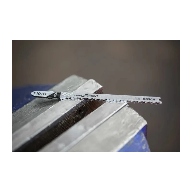 Bosch Jigsaw Blade High Carbon Stainless Steel 75mm Cutting Length 9 Teeth Per Inch 2608630557