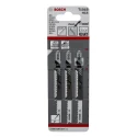 Bosch Jigsaw Blade High Carbon Stainless Steel 75mm Cutting Length 9 Teeth Per Inch 2608630557