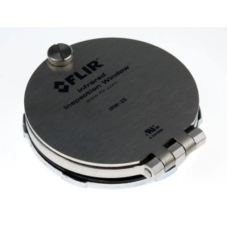 FLIR Stainless Steel Infrared Inspection Window with Calcium Fluoride Crystal for Flir Cameras IRW-3S