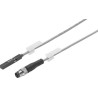 Festo Pneumatic Position Detector Cable with Plug IP65, IP68 30V dc Analogue Output SMAT-8M-U-E-0,3-M8D