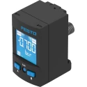Festo Pneumatic Pressure Sensor IP65 IP67 10 bar 30V DC Operating Temperature 0-50°C SPAU-P10R-T-R14M-L-PNLK-PNVBA-M8D