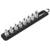 Wera 8-Piece 3/8 in Hexagon Socket Set with Square Drive and Holding Function 05003971001