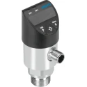 Festo Pressure Sensor 10 bar, IP65/IP67, 35V DC, 80°C, PNP Switch Output SPAW-P10R-G12M-2P-M12
