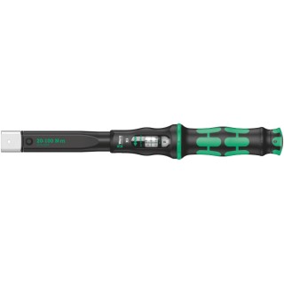 Wera Click Torque Wrench X 3 Model 05075653001, 20 to 100 Nm Torque Range, 9 x 12 mm Square Drive, 372 mm Length 05075653001