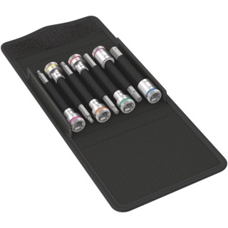 Wera 7-Piece 3/8 in Zyklop Socket Set with Holding Function 05003181001