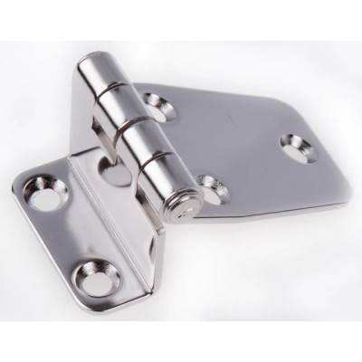 ROCA Stainless Steel Hatch with a Fixed Pin, Screw Fixing, 37 mm x 67.5 mm x 2 mm 44 15 74