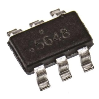 onsemi Isolated 2 Type N-Channel Power MOSFET, 680 mA, 25 V Enhancement, 6-Pin SOT-23 FDC6303N