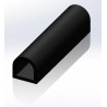 RS PRO Black Ethylene Propylene Diene Monomer Edging Strip 20 m 175-2584
