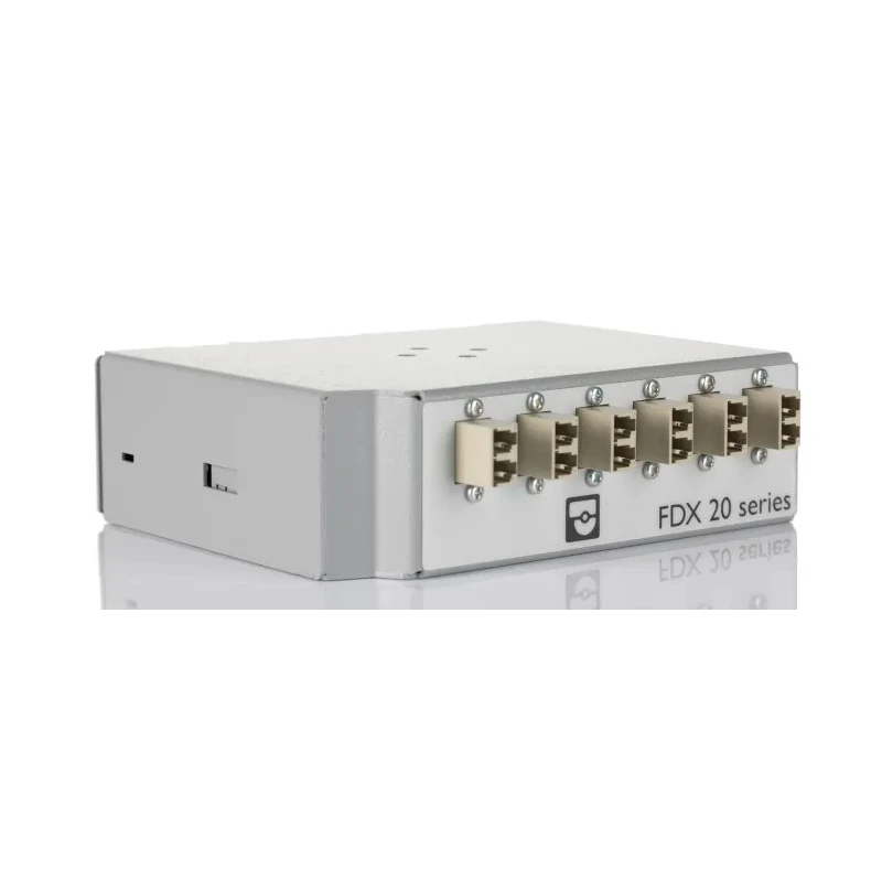 Phoenix Contact Fibre Optic Patch Panel 6 Port LC Multimode Duplex Connector 130mm Height 40mm Width 1019710